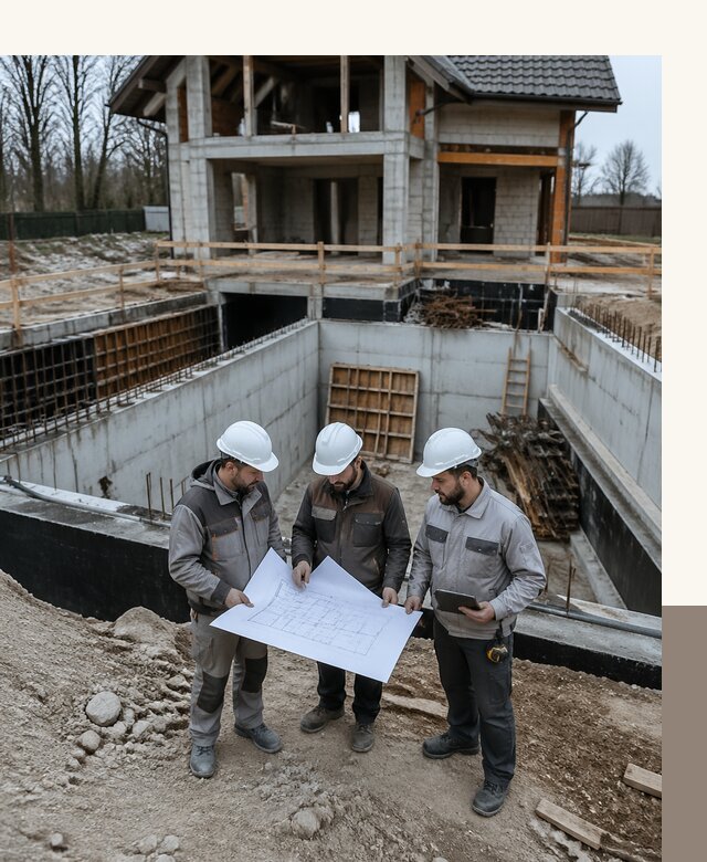Проектирование и строительство домов с подвалом под ключ в Донском